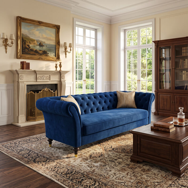 Kalsor Velvet Sofa image number 2