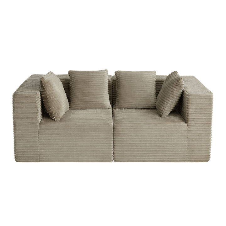 Bacras Boneless loveseat