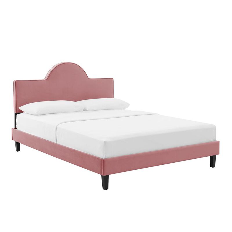 Soleil Performance Velvet King Bed image number 0