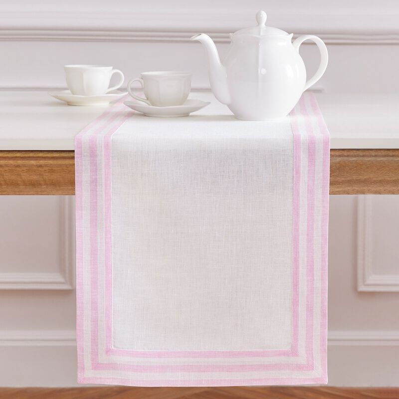Solino Home Mila 100% Linen Table Runner &ndash; Handcrafted, Machine Washable, Perfect for Holiday and Everyday Dining