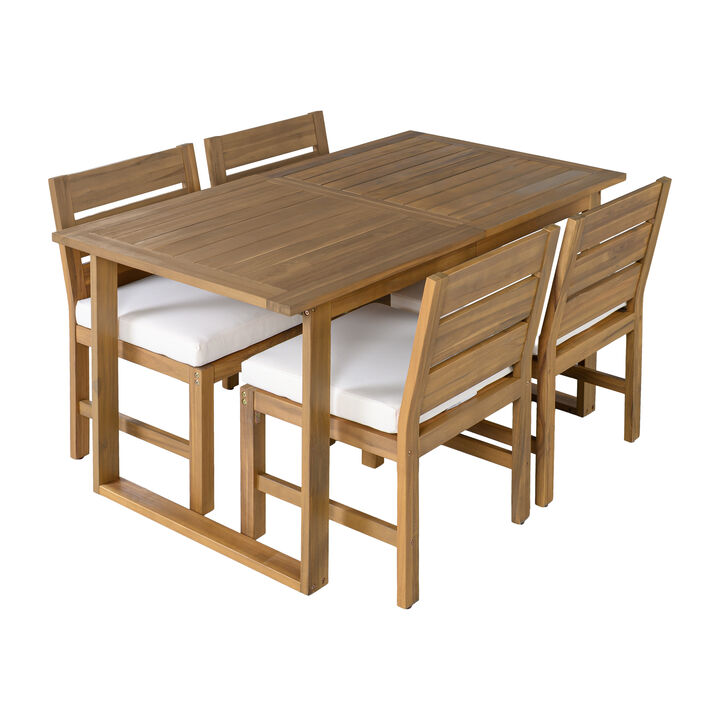 Gupjut 7 Pieces Outdoor Dining Set