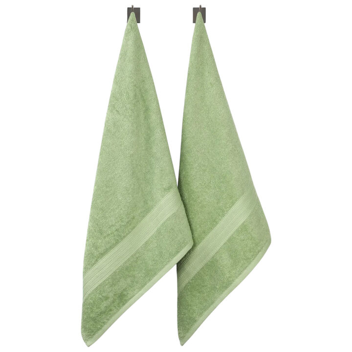 Ring-Spun Cotton 2-Piece Bath Sheet Set &ndash; Soft & Highly Absorbent