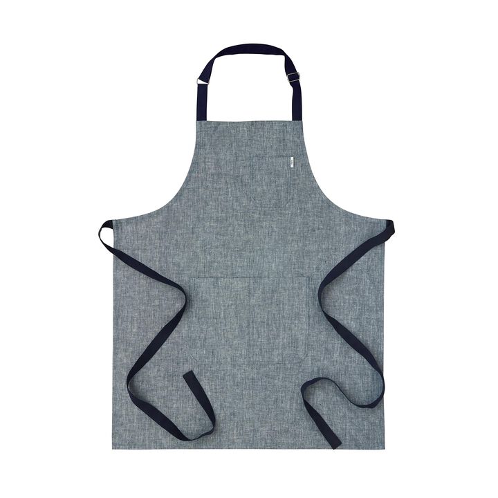 Solino Home 100% Pure Linen Apron - Kitchen Linen
