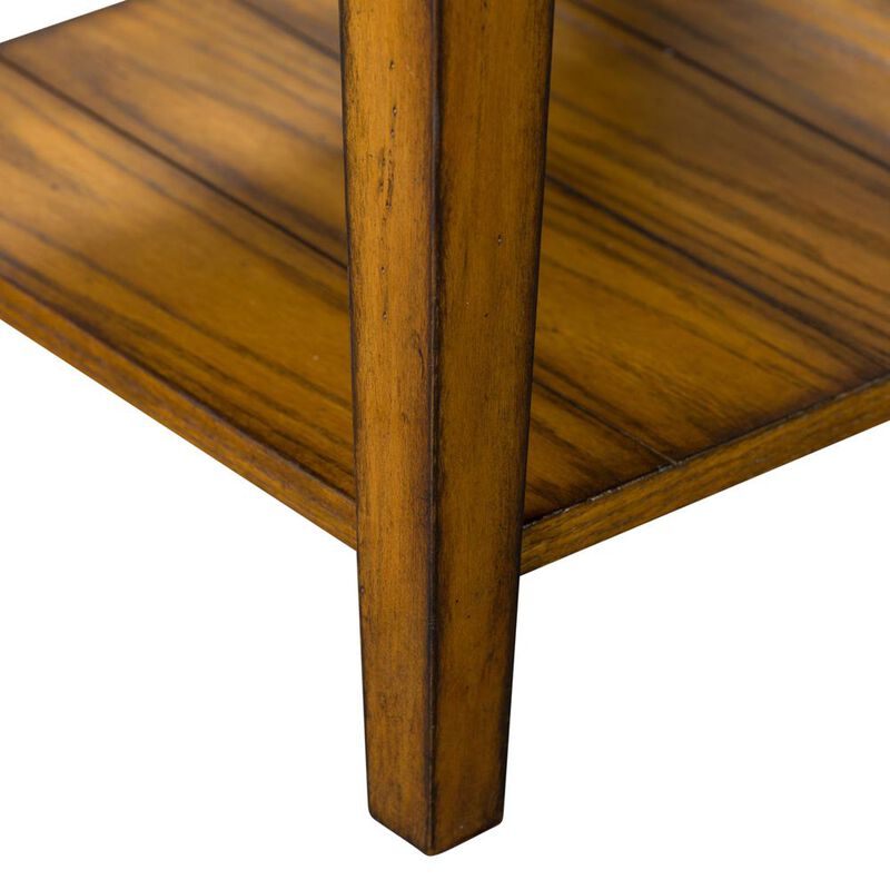 Lake House Rustic Plank-Top End Table image number 9