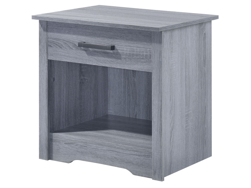 Hudson 1-Drawer  Nightstand (23 in. H x 18 in. W x 22 in. L)
