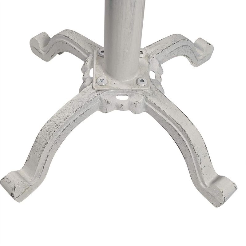 Carolina Living Justin Adjustable Barstool - Whitewash