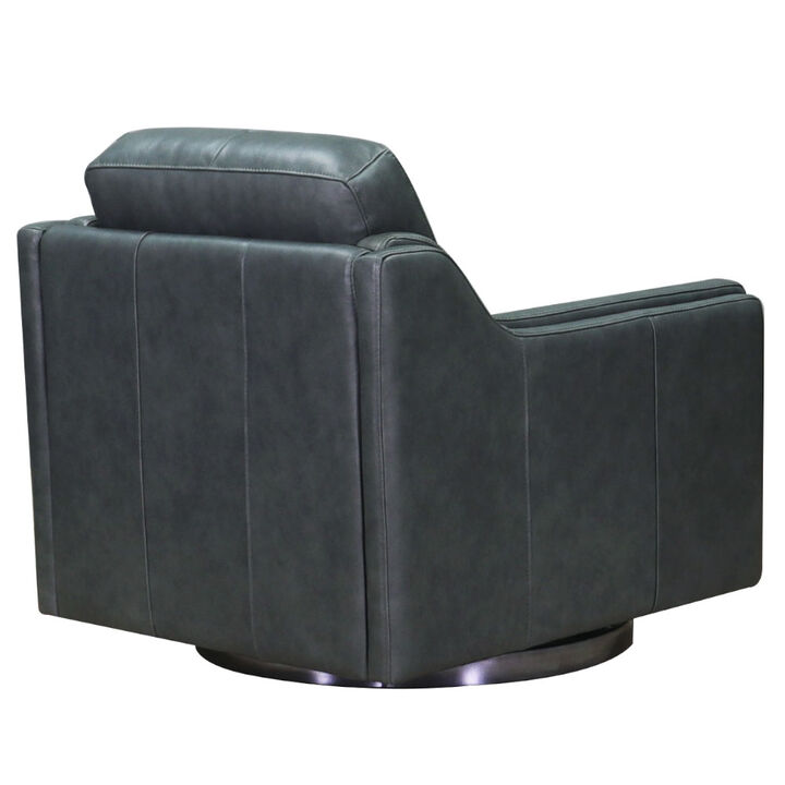 Bella Swivel Leather Chair