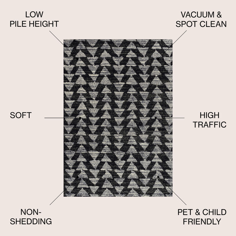 Aisha Moroccan Triangle Geometric