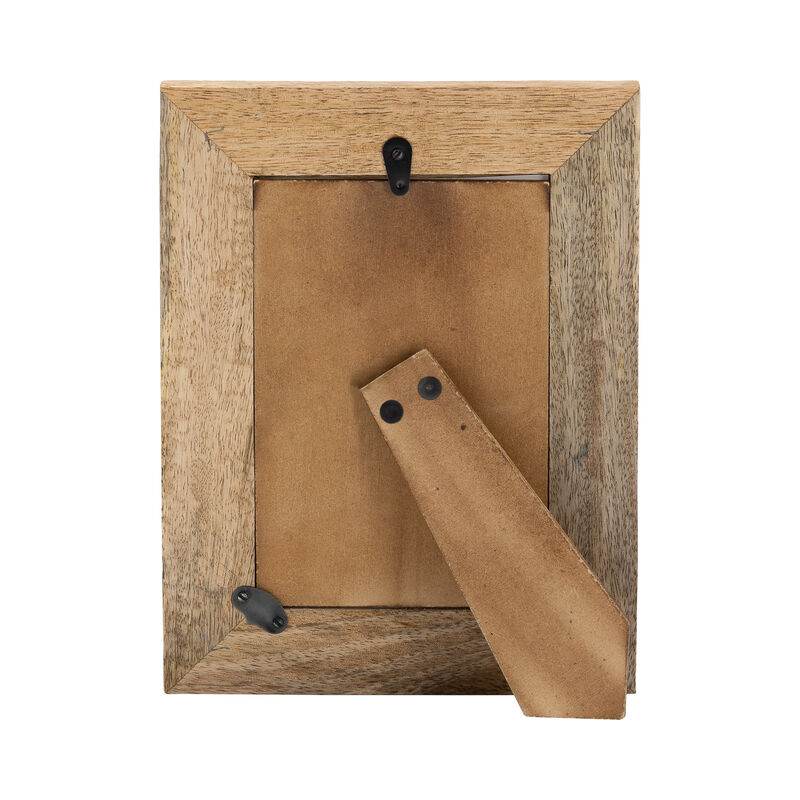 Wood, 4x6, Dog-paws Photo Frame,white image number 3