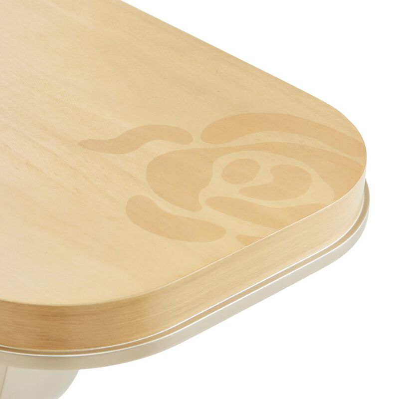 Michael Amini Camellia Field Console Table - Caramel image number 6
