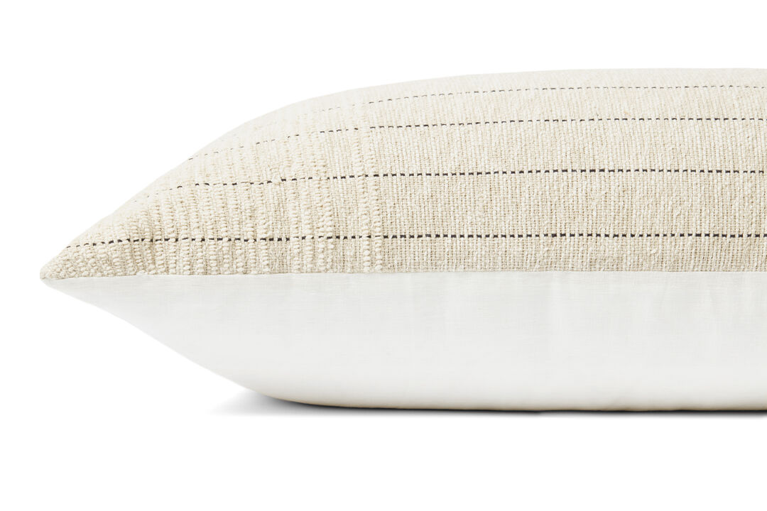 Burnett FPMH0027 Ivory 36"Wx36"Dx6"H by Magnolia Home by Joanna Gaines x Loloi