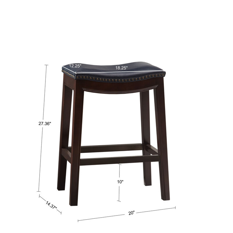 Streamdale Belfast Saddle Counter Stool