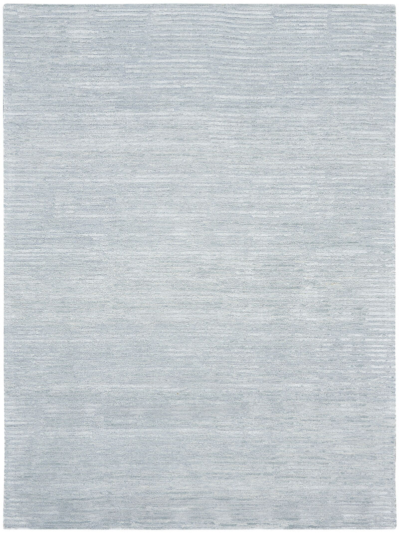 CK010 Linear LNR01 Light Blue 8'6" x 11'6" Rug
