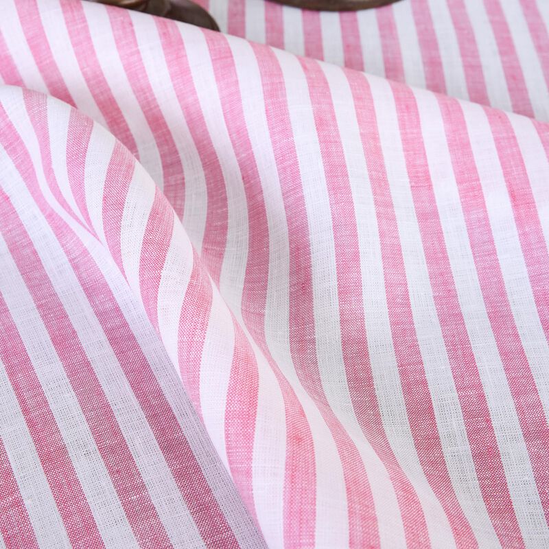 Linen Dinner Napkins - Amalfi Stripe image number 8