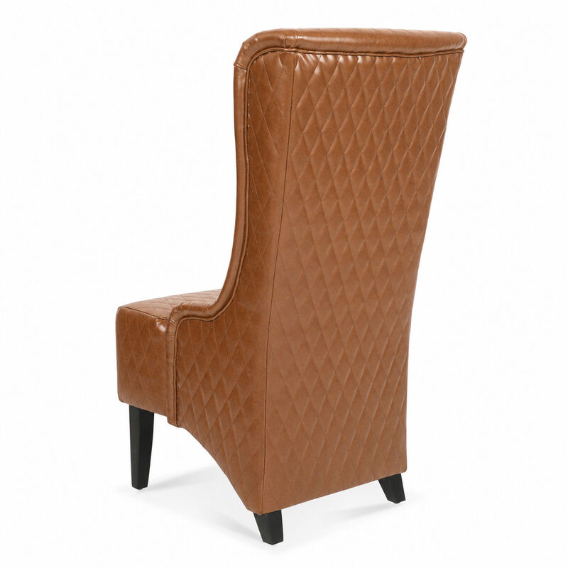 Caldik 23.03" PU Accent Chair image number 5
