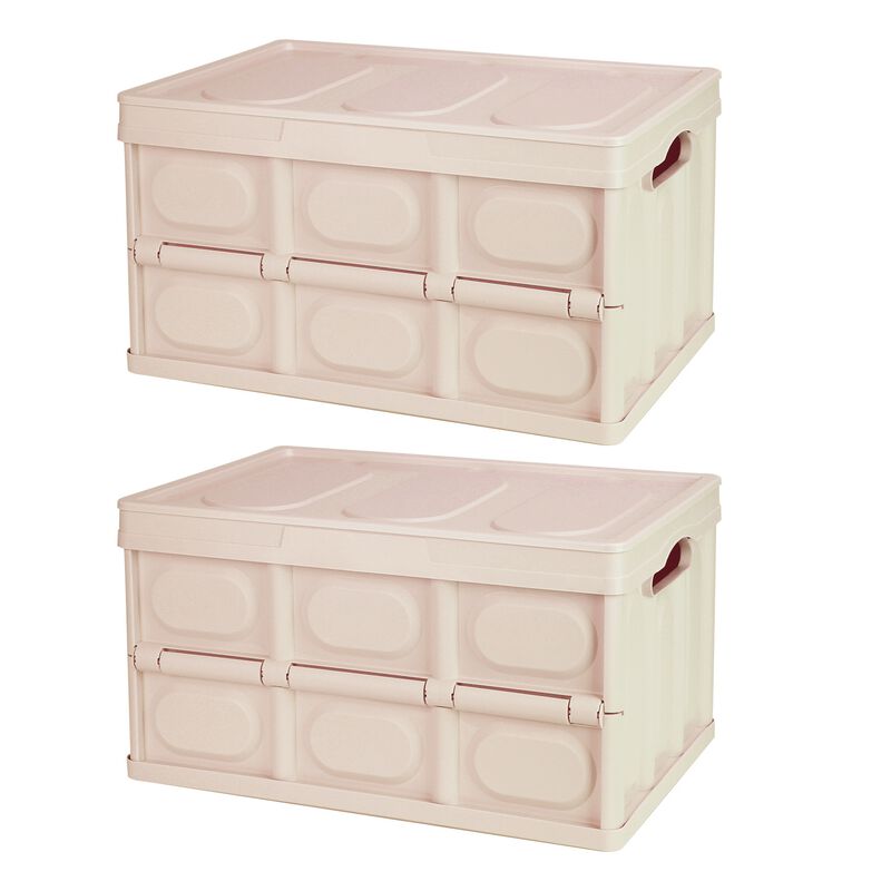 2Pcs 30L Collapsible Storage Bins