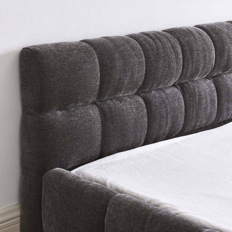 TATEUS Upholstered Platform Bed image number 3