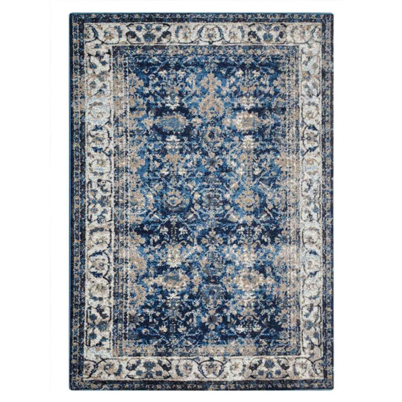 RUGSOTIC CARPETS MACHINE MADE HEATSET POLYPROPYLENE AREA RUGS  - Rectangle Shape, Classic Oriental Traditional  Design, Midium Pile Machine Made Area Rugs (M00015) image number 0