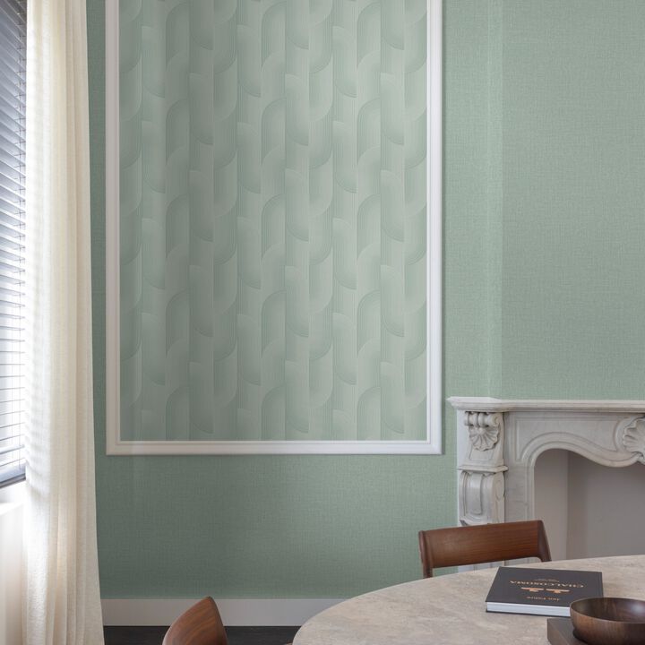 Precious Weaves Geometric All-over Blue Wallpaper PW3106
