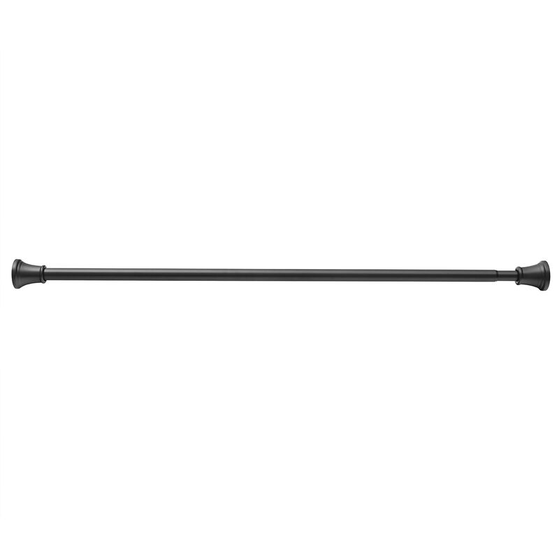 Adjustable 72 Proof Aluminum Shower Curtain Tension Rod image number 0