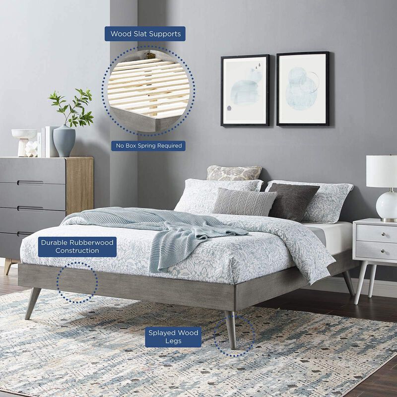 Modway - Margo King Wood Platform Bed Frame image number 7