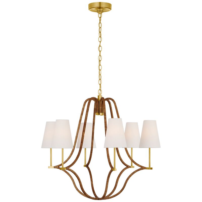 Biscayne Lg Wrapped Chandelier