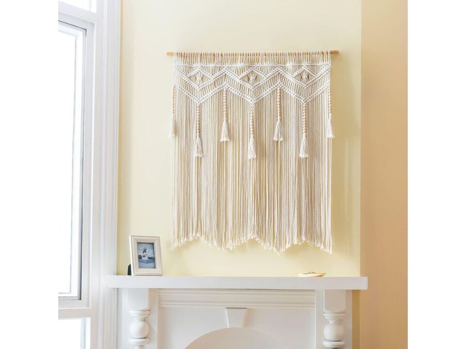 Large Macrame Wall Hanging Boho Tapestry Decor for Bedroom Living Room Home