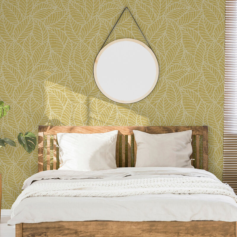 Mavis Mustard Leaf Wallpaper image number 4