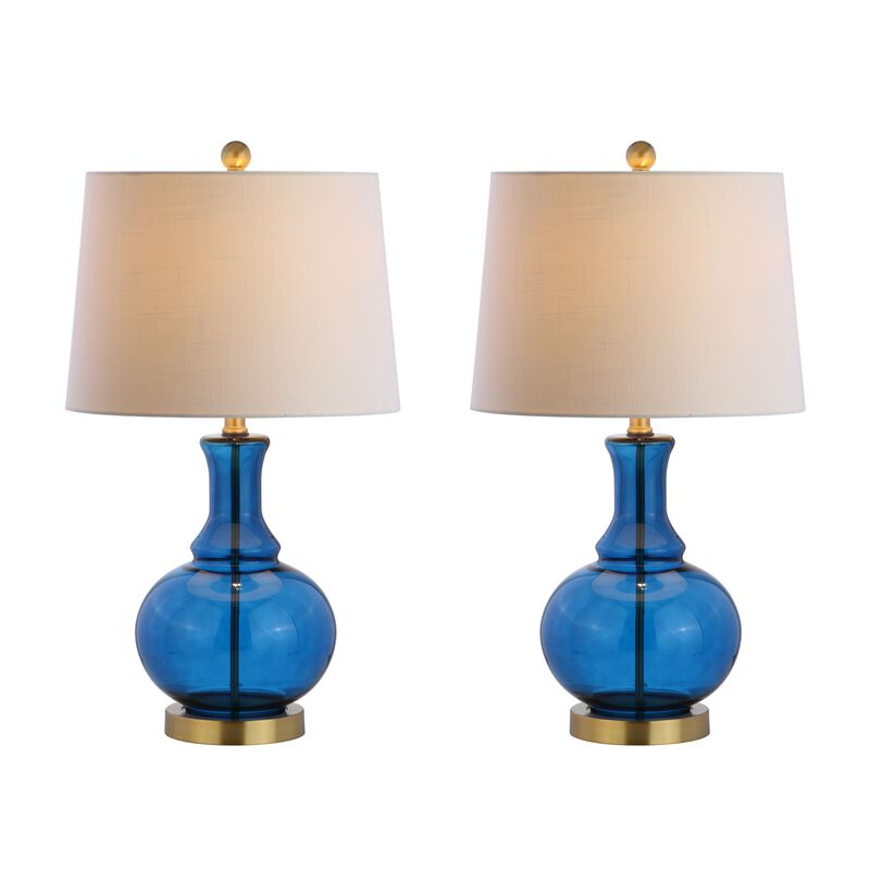 Lavelle Glass LED Table Lamp (Set of 2)