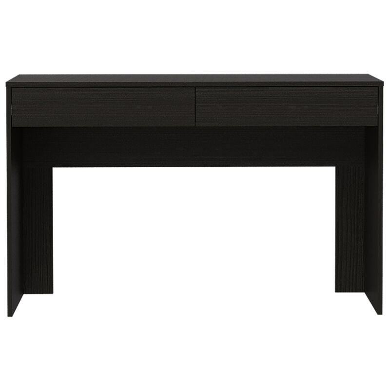 Streamdale Meridian 2-Drawer Computer Desk Black Wengue