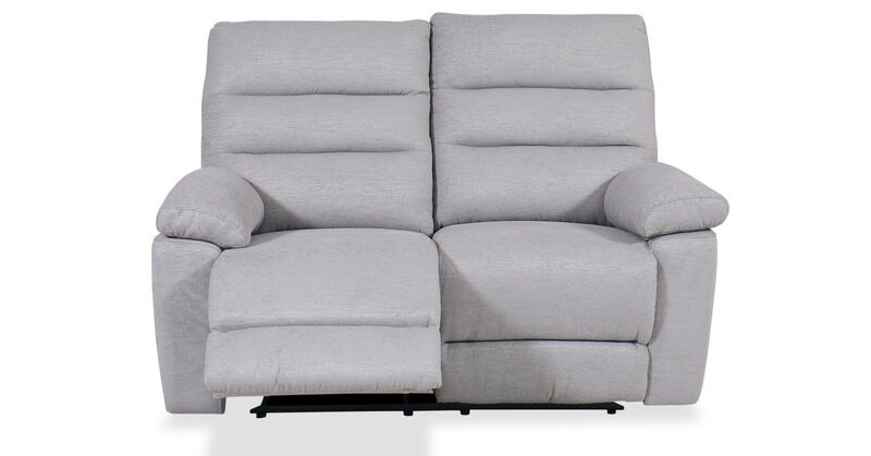 Savannah Manual Reclining Loveseat in Light Gray image number 1