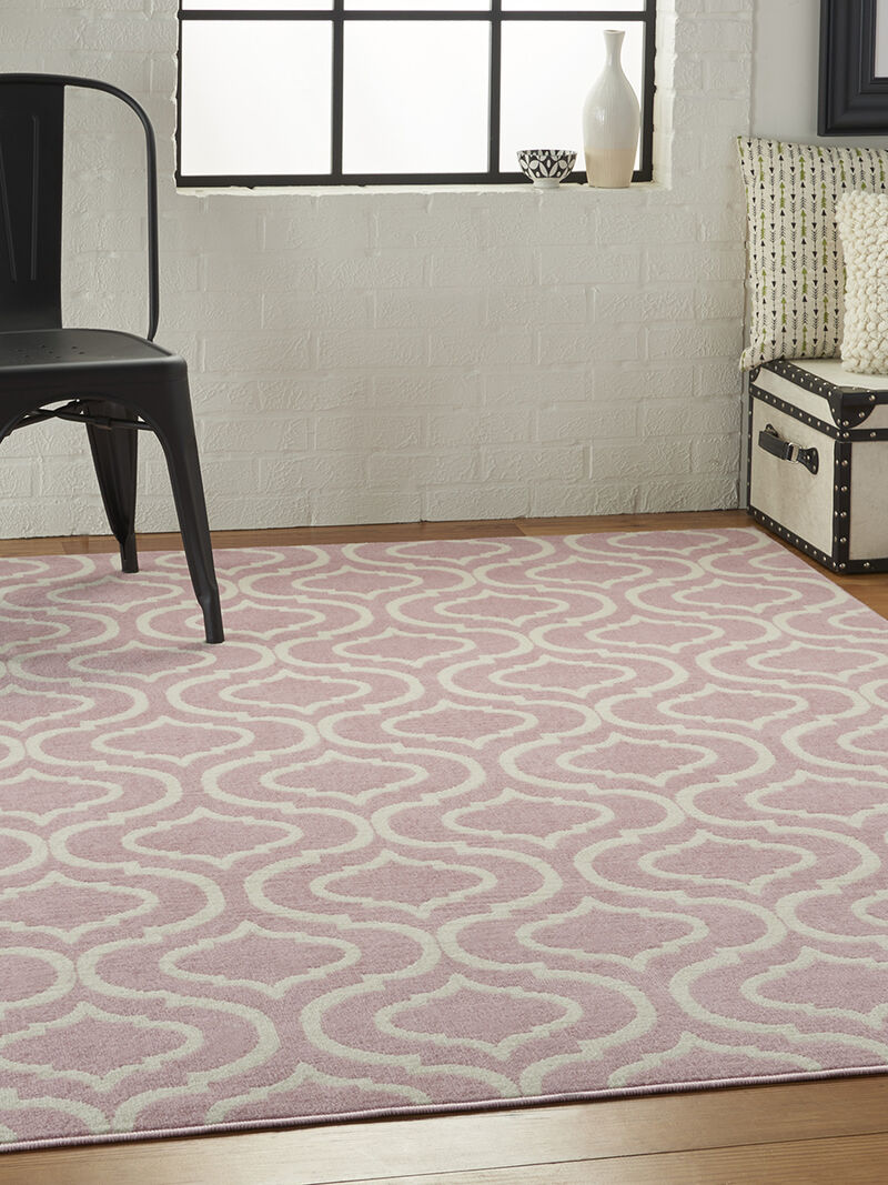 Jubilant JUB19 Pink 5'3" x 7'3" Rug