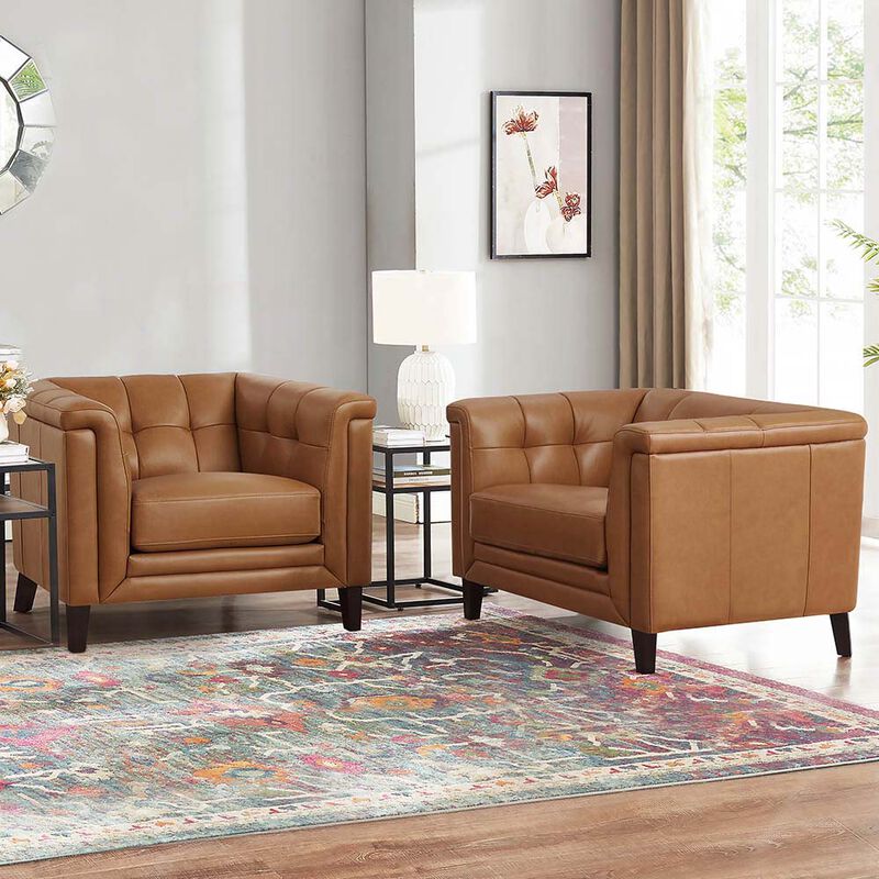 Arvo Top Grain Leather Chair