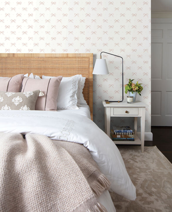 Emma Petal Large Bow Wallpaper (Set of 2)
