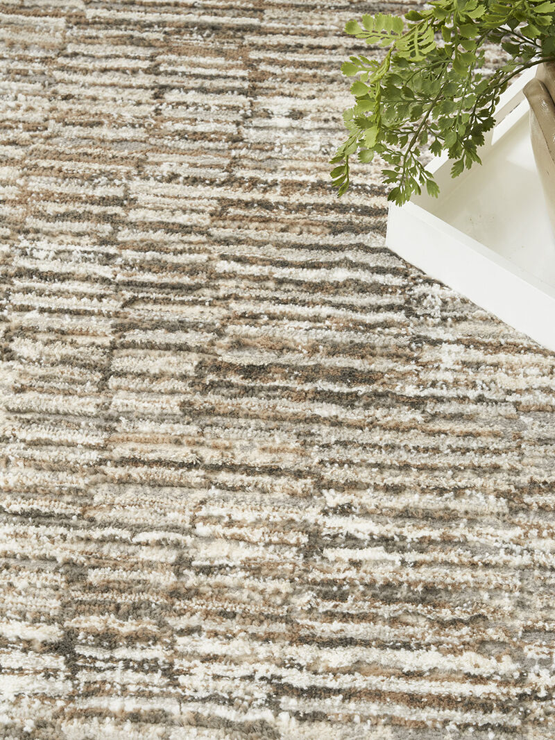 Sustainable Trends SUT06 Ivory/Mocha 9' x 12' Rug