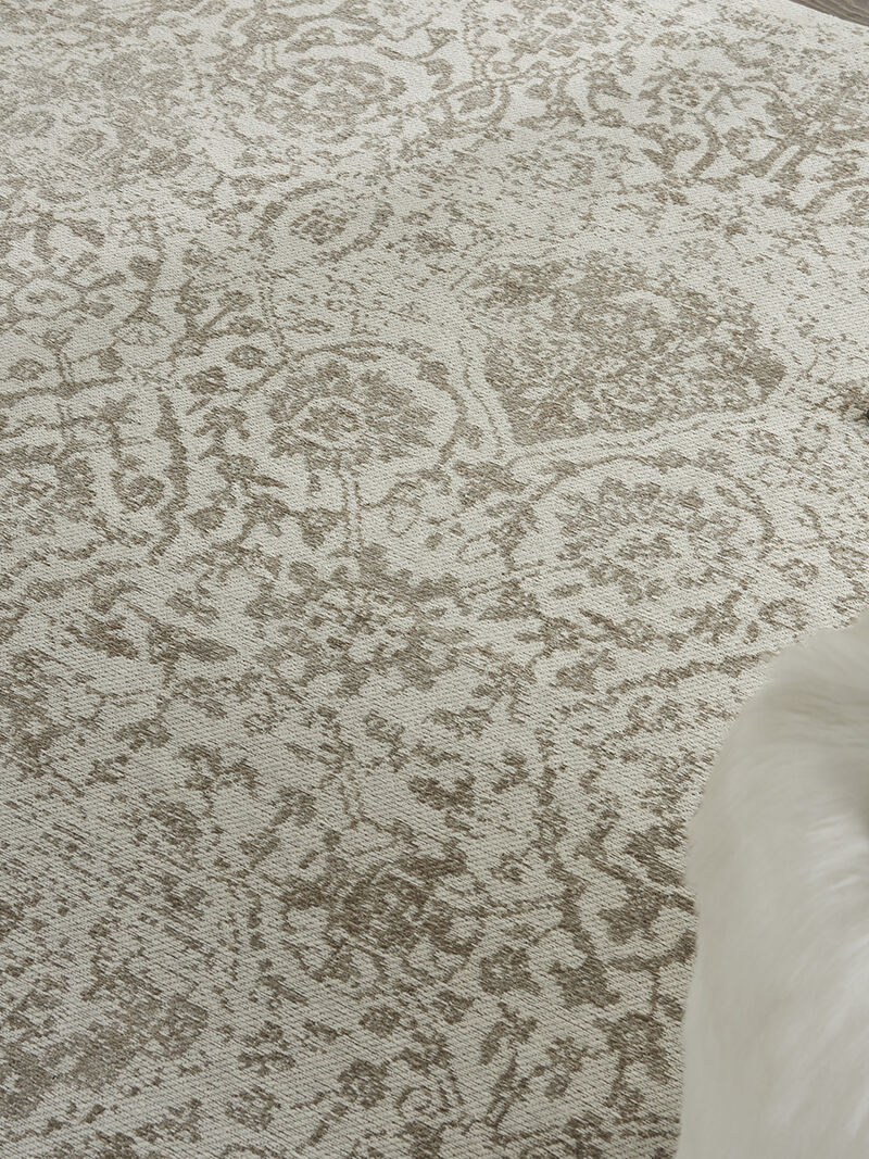 Damask DAS06 Ivory 3'6" x 5'6" Rug