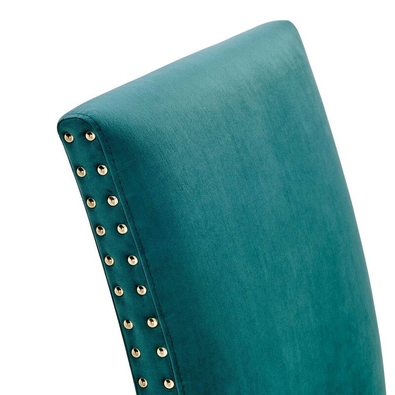 Parcel Performance Velvet Dining Side Chairs Set of 2 image number 5