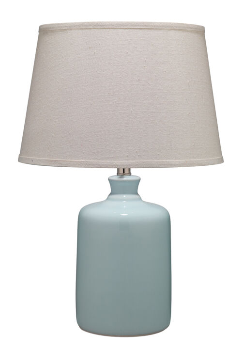 Light Blue Milk Jug Table Lamp