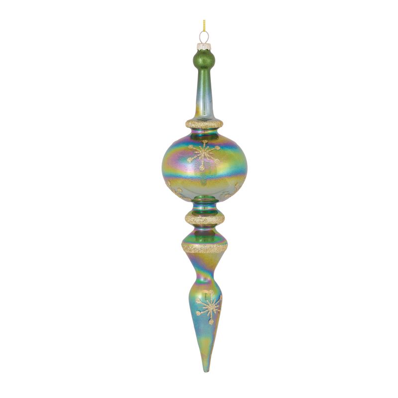 Drop Ornament (Set of 6) 12.5"H Glass