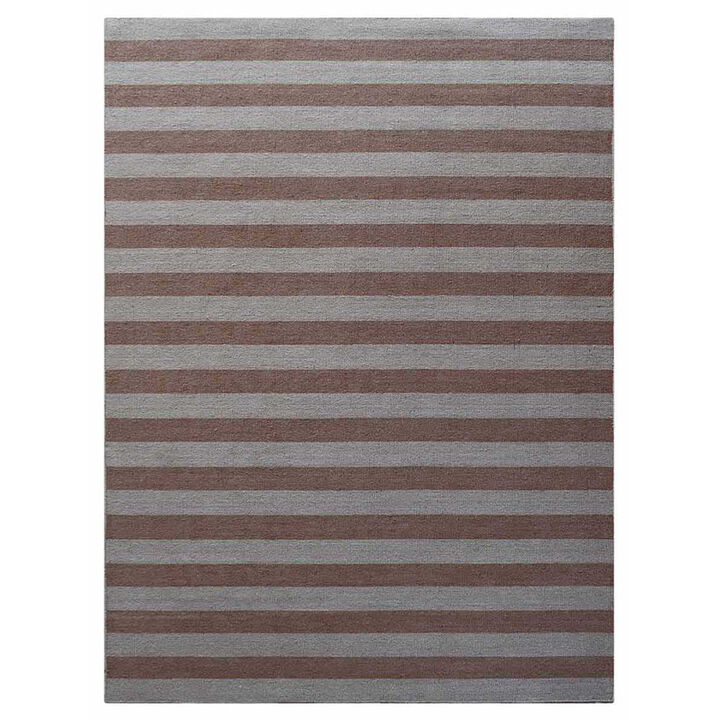 RUGSOTIC CARPETS HAND WOVEN FLAT WEAVE KILIM WOOL ECO-FRIENDLY AREA RUGS  - Rectangle Shape, Contemporary Design, Low Pile Handmade Rugs for Living Room (D00107)