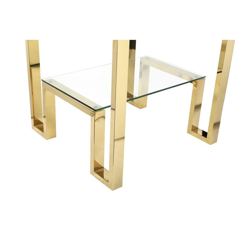 Bronson Side Table Gold