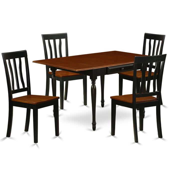 Dining Room Set Black & Cherry