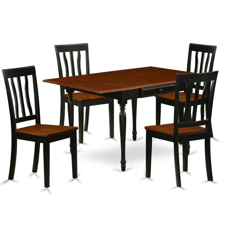 Dining Room Set Black & Cherry