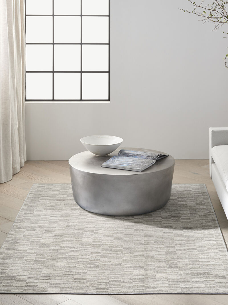 CK029 Captivating CVT02 Ivory/Gray 5'3" x 7'3" Rug