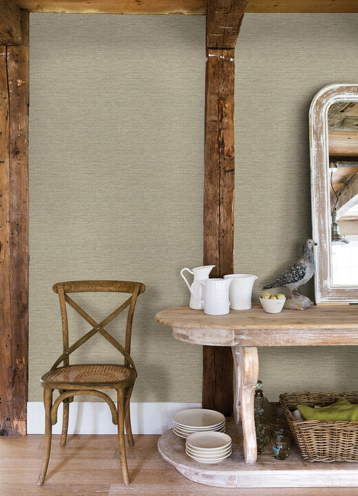 Plaited Grass Sage Wallpaper (Set of 2)