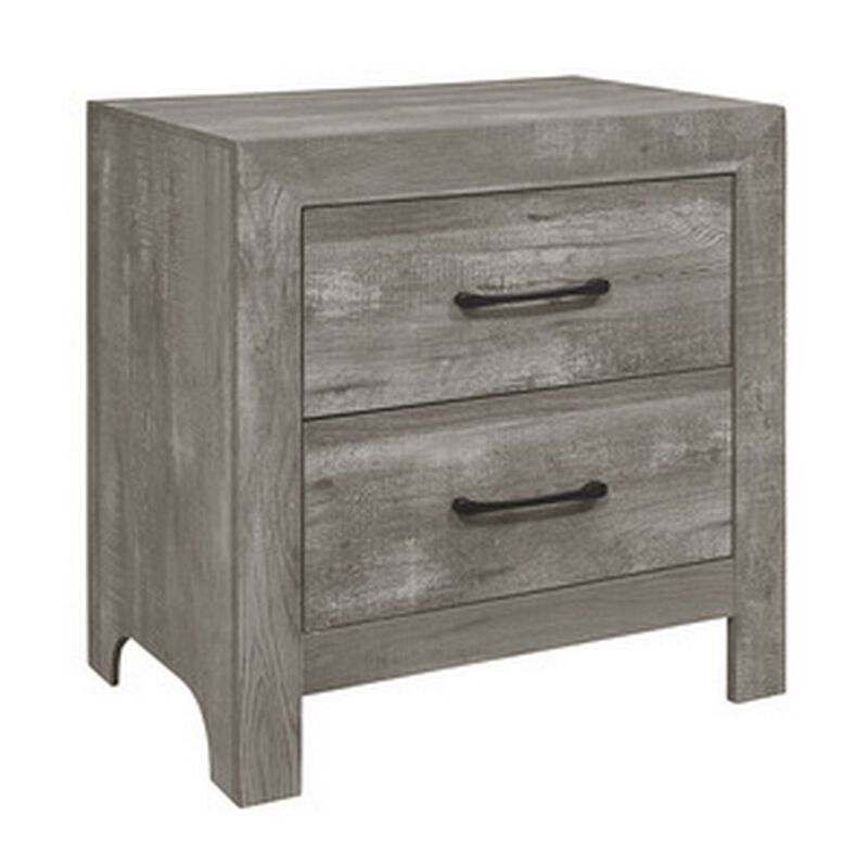Bedroom Set, 2-Piece Set with Bed and Nightstand image number 3