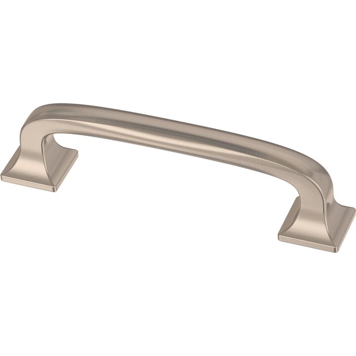 Franklin Brass Lombard (10-Pack) Cabinet Handles 3"" Satin Nickel Cabinet Pulls Handles for Cabinets and Drawers Cabinet Hardwar