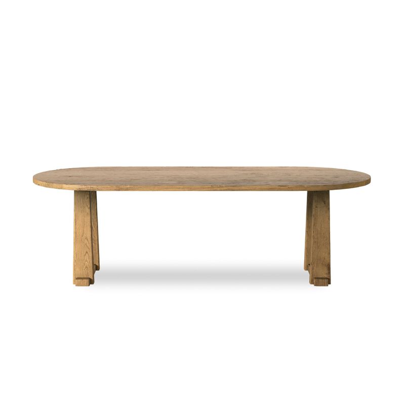 Ayla Worn Oak Dining Table