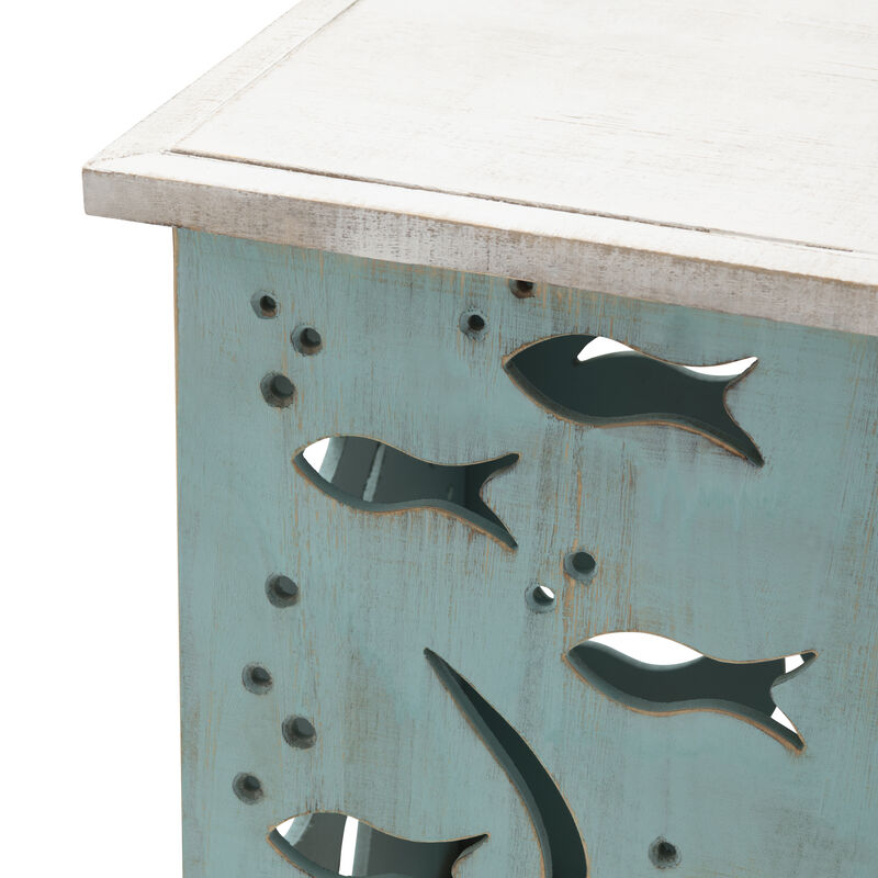 Seafoam Accent Table image number 3