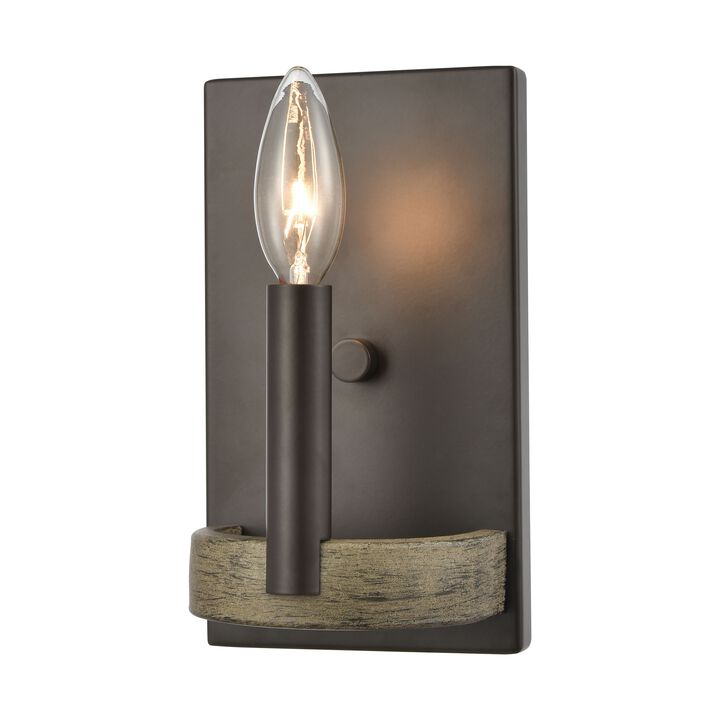 Transitions 8" high 1 Light Sconce
